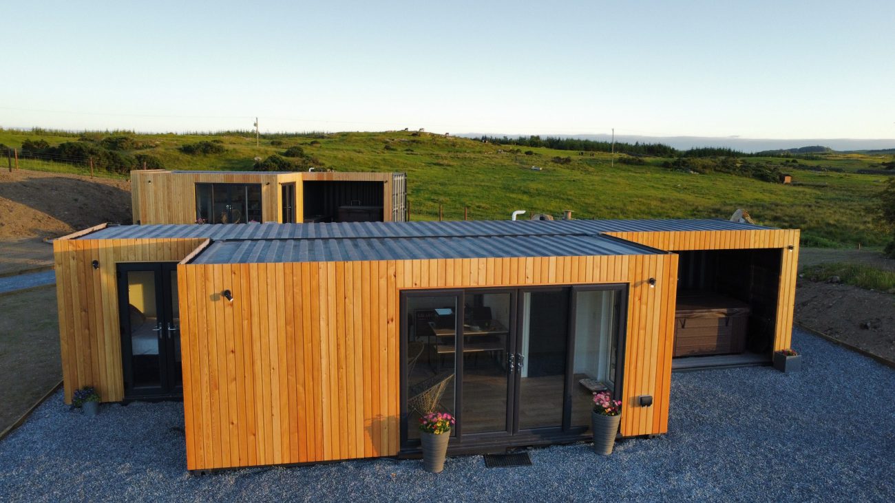 unique holiday accommodation - shipping container holiday homes